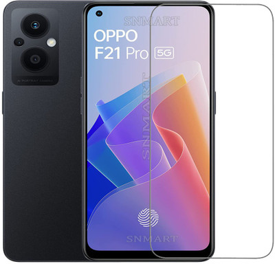 SNMART Tempered Glass Guard for OPPO F21 Pro 5G(Pack of 1)