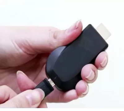 SYARA ZPJ_483G Any cast WiFi HDMI Dongle & Wireless Display for TV Media Streaming Device(Black)