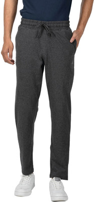 INFINIA Solid Men Grey Track Pants