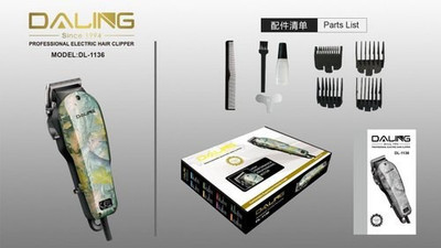 DALING DL-1136 Trimmer 240 min  Runtime 5 Length Settings(Multicolor)