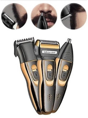 Hirday 595 Grooming Kit 45 min  Runtime 3 Length Settings(Gold)