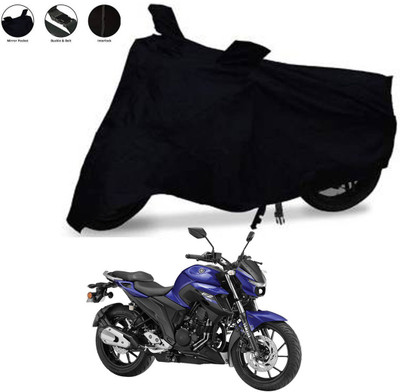 Aamaya Store Waterproof Two Wheeler Cover for Yamaha(RayZR 125, Black)