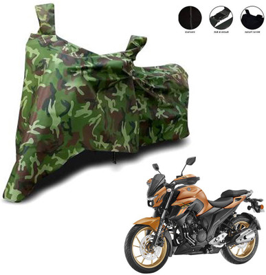 AUTOCAD Waterproof Two Wheeler Cover for Yamaha(YZF R15 V3.0, Green)