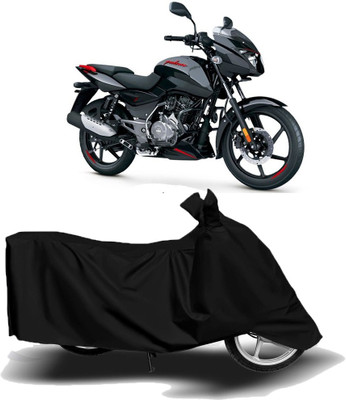 Aoriyon Waterproof Two Wheeler Cover for Bajaj(Pulsar 125, Black)
