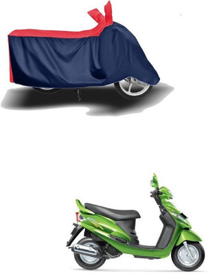 KEDIT Two Wheeler Cover for Mahindra(Rodeo UZO, Red, Blue)