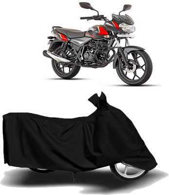MoTRoX Two Wheeler Cover for Bajaj(Discover 150 f, Black)