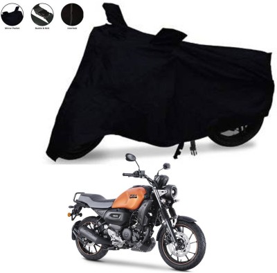 Aamaya Store Waterproof Two Wheeler Cover for Yamaha(FZ V3 BS6, Black)