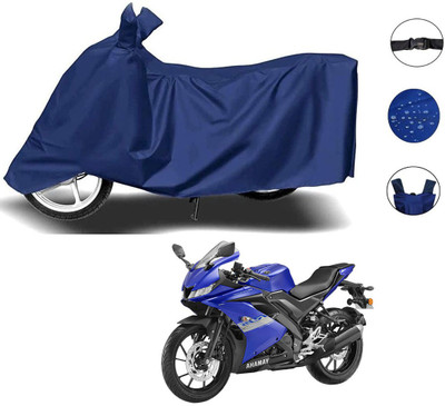 AutoGalaxy Two Wheeler Cover for Yamaha(RayZR 125 Fi, Blue)