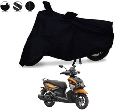 AUTOCAD Two Wheeler Cover for Yamaha(RayZR 125 Fi, Black)