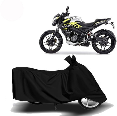 MoTRoX Two Wheeler Cover for Bajaj(Pulsar 160 NS DTS-i, Black)