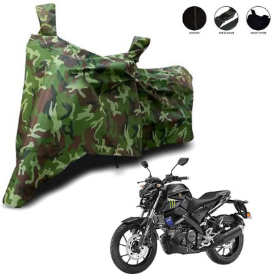 AUTOCAD Waterproof Two Wheeler Cover for Yamaha(YZF R15 V3.0, Green)