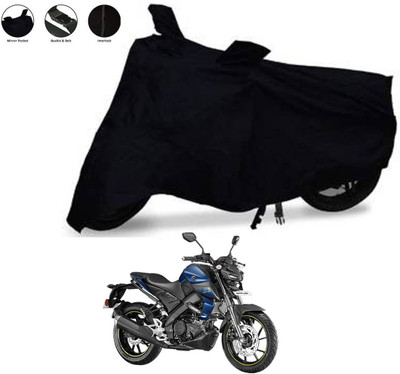 Aamaya Store Waterproof Two Wheeler Cover for Yamaha(FZ-S Fi Version 3.0, Black)