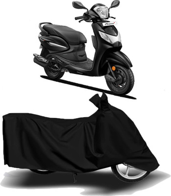MoTRoX Two Wheeler Cover for Hero(MotoCorp Pleasure Plus, Black)