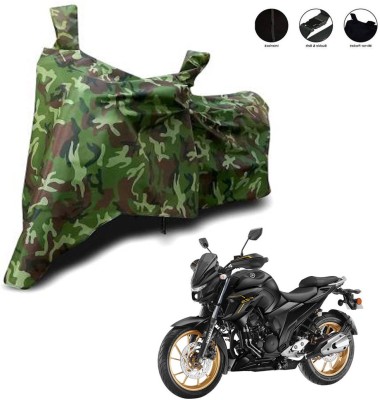 AUTOCAD Waterproof Two Wheeler Cover for Yamaha(YZF R15 BS6, Green)