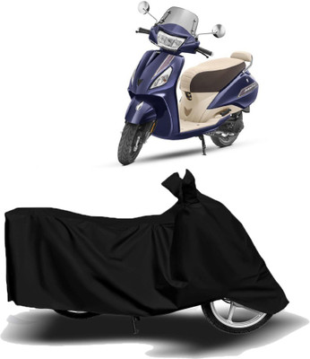 MoTRoX Two Wheeler Cover for TVS(Jupiter classic, Black)