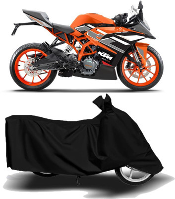 MoTRoX Two Wheeler Cover for KTM(RC 200, Black)