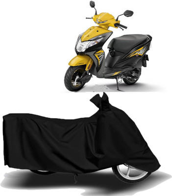 MoTRoX Two Wheeler Cover for Honda(Dio, Black)