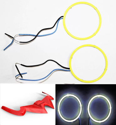 acube mart RS 200 ring light /Demon / Angel Eyes white + rs winglet red Projector Lens