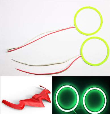 acube mart RS 200 ring light /Demon / Angel Eyes green + rs winglet red Projector Lens