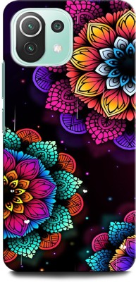 GRAFIQE Back Cover for Mi 11 Lite, Xiaomi 11Lite NE ABSTRACT, PAINTING, MANDALA, 3D(Multicolor, Shock Proof, Pack of: 1)