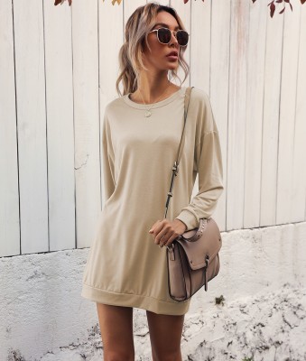 Urbanic Women Sweater Brown Dress