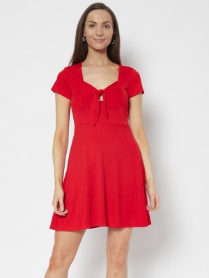 Urbanic Women A-line Red Dress