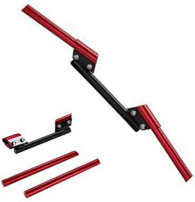 Dvis Handle Bar for All Bikes- RED/BLACK Handle Bar Handle Bar(Red)