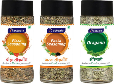AACTUALA Pizza Seasoning | Pasta Seasoning | Oregano Seasoning (40g Each) - Pack of 3(120 g)