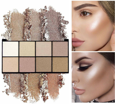 YAWI ULTRA ILLUMINOUS BRONZE HIGH LIGHTER PALETTE Highlighter(MULTI COLOR)