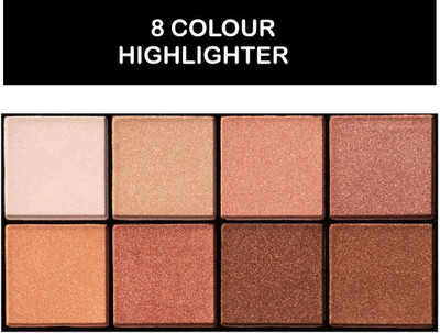 YAWI NEW LONG LASTING WATER PROOF HIGHLIGHTER PALLTE Highlighter(MULTI COLOR)