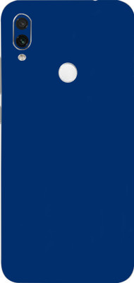 BUGGU Redmi Note 7 Mobile Skin(Ultra Super Dark Blue Matte Skin With High Matte Finish.)