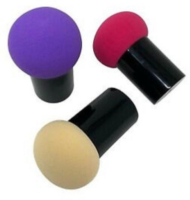 Elecsera Mushroom Head Beauty Blender Soft Powder Puff With Storage Case For Makeup