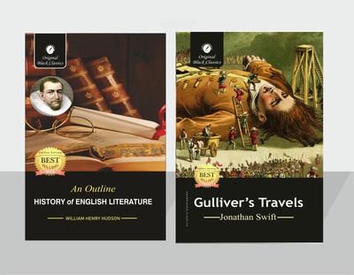 An Outline History Of English Literature By William Henry Hudson & Gulliver's Travels By Jonathan Swift(Paperback, William Henry Hudson, Jonathan Swift)