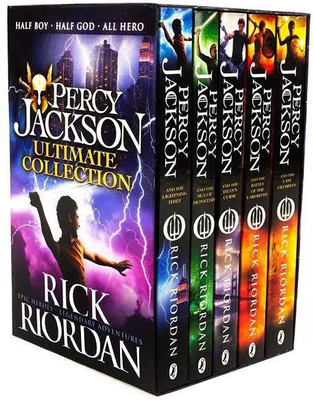 Percy Jackson: Complete Series ( Set Of 5 Books)(Paperback, Rick Riordan)