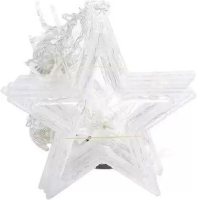 A one creations 138 LEDs 2.6 m Yellow Flickering Star Rice Lights(Pack of 1)