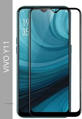 NEASH Edge To Edge Tempered Glass for Vivo Y11(Pack of 1)