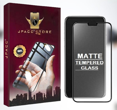 JPACC Edge To Edge Tempered Glass for [ Premium HD ] MATTE Tempered Glass Screen Protector For V23 5G / V20 PRO Full Coverage [ SUPER SMOOTH ] 9H Edge To Edge Front Temper Glass Guard With INSTALLATION KIT, VIVO V23 5G, VIVO V20 PRO(Pack of 1)