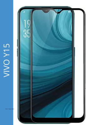 NEASH Edge To Edge Tempered Glass for Vivo Y15(Pack of 1)