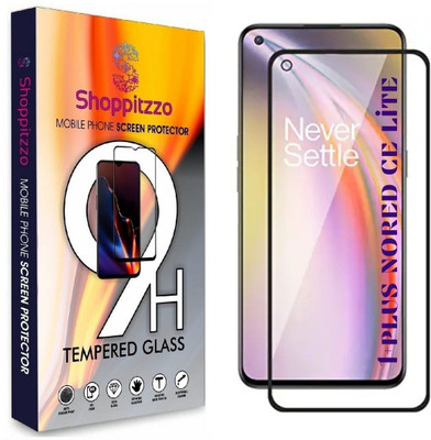 Shoppitzzo Edge To Edge Tempered Glass for OnePlus Nord CE 2 Lite/NeoShield Tempered Glass/Full Screen Coverage-Edge to Edge/9H(Pack of 1)