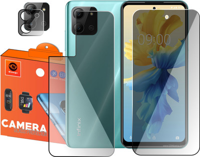 Olonga Front and Back Screen Guard for Infinix Hot 11(Pack of 3)