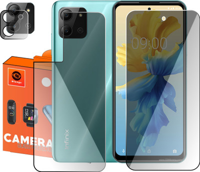 Olonga Front and Back Screen Guard for Infinix Hot 11(Pack of 3)