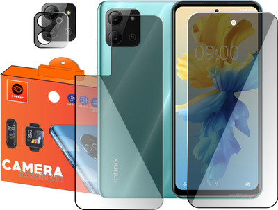 Olonga Front and Back Screen Guard for Infinix Hot 11(Pack of 3)