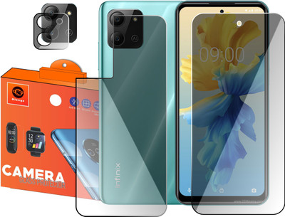 Olonga Front and Back Screen Guard for Infinix Hot 11(Pack of 3)