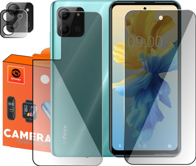 Olonga Front and Back Screen Guard for Infinix Hot 11(Pack of 3)