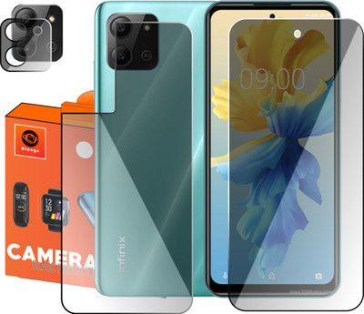 Olonga Front and Back Screen Guard for Infinix Hot 11(Pack of 3)