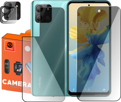 Olonga Front and Back Screen Guard for Infinix Hot 11(Pack of 3)