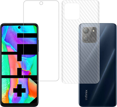 Vatsin Front and Back Screen Guard for Infinix Hot 11 2022(Pack of 2)