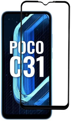 ARMAGUARD Tempered Glass Guard for POCO C31(Pack of 1)