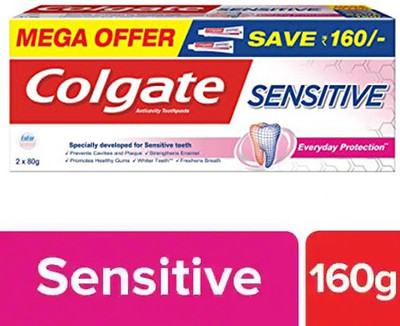 Colgate Sensitive Everyday Protection Toothpaste @ (2x80) 160g Toothpaste(160 g)