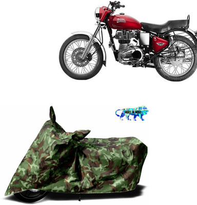 MoTRoX Two Wheeler Cover for Royal Enfield(Bullet 350 Twinspark, Multicolor)
